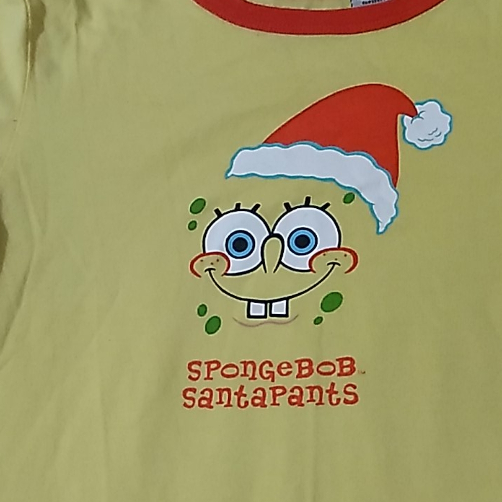 Girls SpongeBob Christmas Shirt - Picture 4 of 5